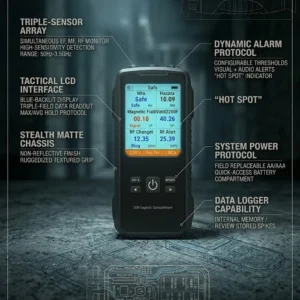 The "Signal" 3-in-1 Tactical Multi-Field Detector - Model # UA-DET-S16