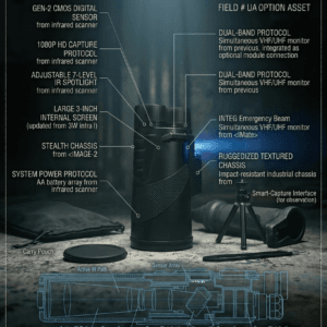 The "Nocturne" 2.5K Infrared Night Vision Optics - Model # UA-OPT-N1