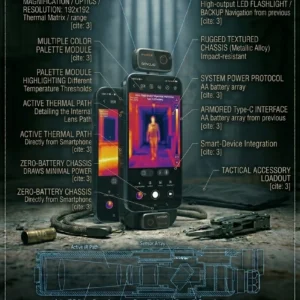 The "Spectra" Tactical Mobile Thermal Imager - Model # UA-VIS-T24