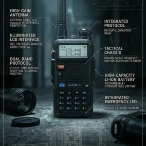 The "Link" UV-5R Tactical Transceiver - Model # UA-COM-L13